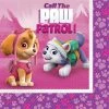 Paw Patrol Girl Lunch Napkins 33cm X 33cm - 16 Pack