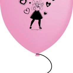 Amscan Party Supplies The Wiggles 30cm Latex Balloons Emma Pink 6 Pack