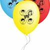The Wiggles 30cm Latex Balloons Red Yellow Blue 6 Pack