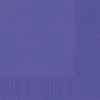 Amscan Party Supplies Lunch Napkins 2 Ply 33cm X 33cm Purple 20 Pack
