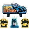 Batman Birthday Candle Set