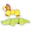 Discoveroo Snap - Blocks Lion And Croc 18pc