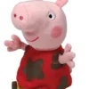 Peppa Pig Muddy Regular Beanie Plush Toy 15cm
