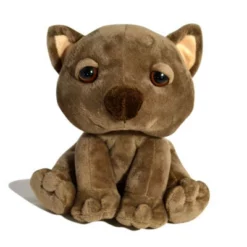 CA Australia Wild Animal Sitting Wombat Plush Toy 18cm