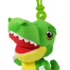 CA Australia Dino Mights T-Rex Clip On Plush Toy 8cm Green