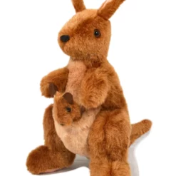 CA Australia Australian Made Kangaroo With Joey Plush Toy 26cm