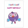 Giggle & Hoot ABC Kids Hootabelle Birthday Card 11cm X 15cm