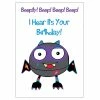 Giggle & Hoot ABC Kids Giggle Fangs Birthday Card 11cm X 15cm
