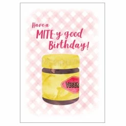 Candle Bark Creations Matilda's Milk Bar Mite-y Birthday Card 11cm X 15cm