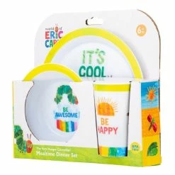 The Very Hungry Caterpillar 3 Piece Mealtime Set -Bluey Sales Store JA HC8000 2