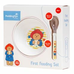 Paddington Bear Paddington First Feeding Set 9 Paddington Bear Paddington First Feeding Set -Bluey Sales Store JA PB1604 3