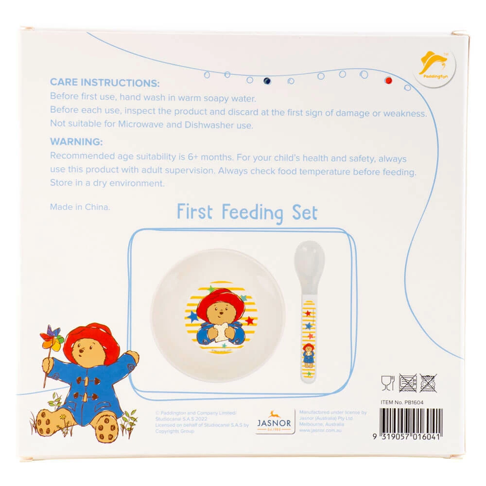 Paddington Bear Paddington First Feeding Set 5 Paddington Bear Paddington First Feeding Set - Image 5