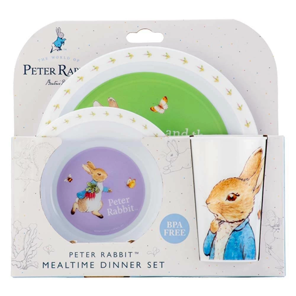 Peter Rabbit 3 Piece Dinner Set 1 Peter Rabbit 3 Piece Dinner Set