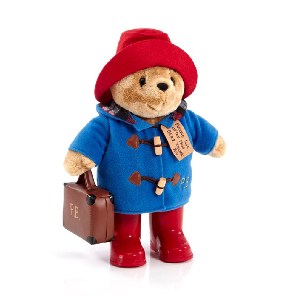 Paddington Bear With Boots Coat & Suitcase Large Plush Toy 34cm 2 Paddington Bear With Boots Coat & Suitcase Large Plush Toy 34cm - Image 2