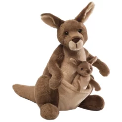 Gund Jirra The Kangaroo With Removeable Joey Premuim Plush Toy 23cm