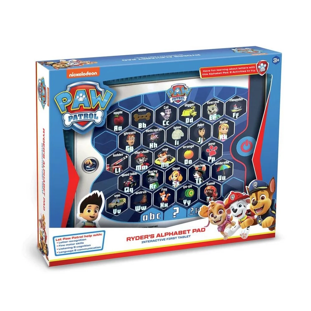 Paw Patrol Ryder's Alphabet Pad Learning Tablet 2 Paw Patrol Ryder's Alphabet Pad Learning Tablet - Image 2