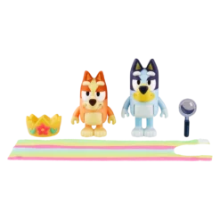 Bluey Queens Bingo & Bluey Figurines 2 Pack -Bluey Sales Store MO 13082 ROYAL 2