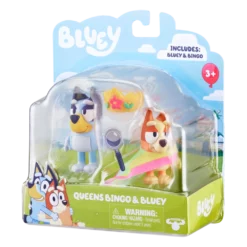 Bluey Queens Bingo & Bluey Figurines 2 Pack -Bluey Sales Store MO 13082 ROYAL 3