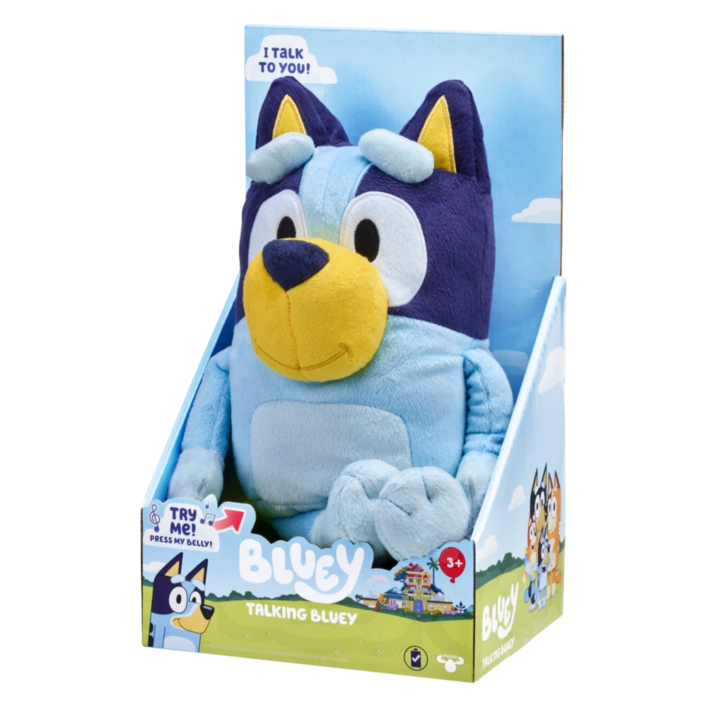 Talking Bluey Plush - 33cm 4 Talking Bluey Plush - 33cm - Image 4