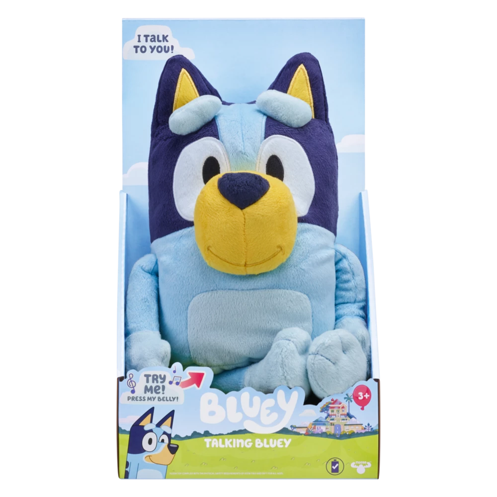 Talking Bluey Plush - 33cm 5 Talking Bluey Plush - 33cm - Image 5