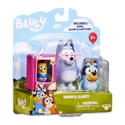 Bluey Christmas Swim Figure 2-Pack: Nana, Bluey & Bartleby -Bluey Sales Store MO 17157CHRISTMASSWIM 2