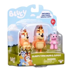 Bluey Sleepytime 2-Pack: Mum, Bingo & Floppy -Bluey Sales Store MO 17157SLEEPYTIME 2
