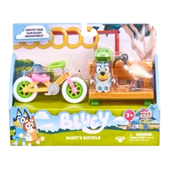 Bluey Bicycle With Bluey Figurine Vehicle Playset -Bluey Sales Store MO 17161BIKE 2
