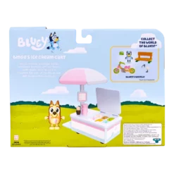 Bluey Ice Cream Cart With Bingo Figurine Vehicle Playset -Bluey Sales Store MO 17161CART 3
