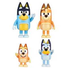 Bluey & Family New Expressions Mini Figurines 4 Pack 7.5cm -Bluey Sales Store MO 17195 2