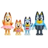 Bluey The Show Family Figurines 4 Pack