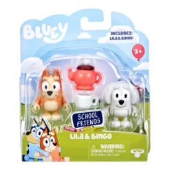 Bluey School Friends Tea Party With Lila & Bingo Figurines 2 Pack 7 Bluey School Friends Tea Party With Lila & Bingo Figurines 2 Pack -Bluey Sales Store MO 17341 LILA 2