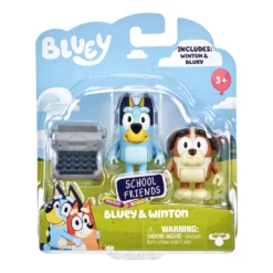 Bluey School Friends Bluey & Winton With Typewriter Figurines 2 Pack 7 Bluey School Friends Bluey & Winton With Typewriter Figurines 2 Pack -Bluey Sales Store MO 17341 WINTON 2