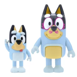Bluey Figure 2 Pack Bluey & Bandit (Dad) -Bluey Sales Store MO 17527 BLUEYBANDIT 1
