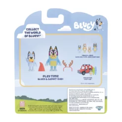 Bluey Figure 2 Pack Bluey & Bandit (Dad) -Bluey Sales Store MO 17527 BLUEYBANDIT 9