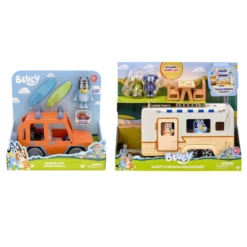 Bluey Campervan & 4WD Family Vehicle Playset Combo -Bluey Sales Store MO CAMPERPACK 3