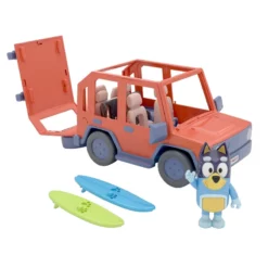 Bluey Campervan & 4WD Family Vehicle Playset Combo -Bluey Sales Store MO CAMPERPACK 4