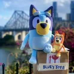 Bluey Best Mate Bluey Plush Toy Large 45cm 9 Bluey Best Mate Bluey Plush Toy Large 45cm -Bluey Sales Store MO000001 4