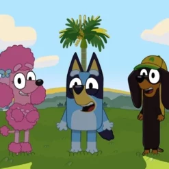 Bluey Friends Mini Plush Toy Snickers 20cm -Bluey Sales Store MO000036 2