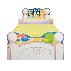 Bluey Kids Toddler Bed With Storage Drawers -Bluey Sales Store MO000059 1