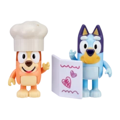Fancy Restaurant: Bluey & Bingo Season 4 Mini Figurines 2 Pack