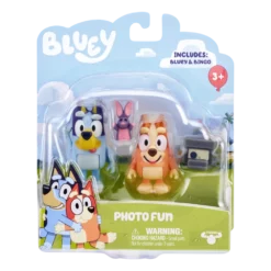 Photographer: Bluey & Bingo Season 4 Mini Figurines 2 Pack -Bluey Sales Store MO000120PHOTOFUN 2