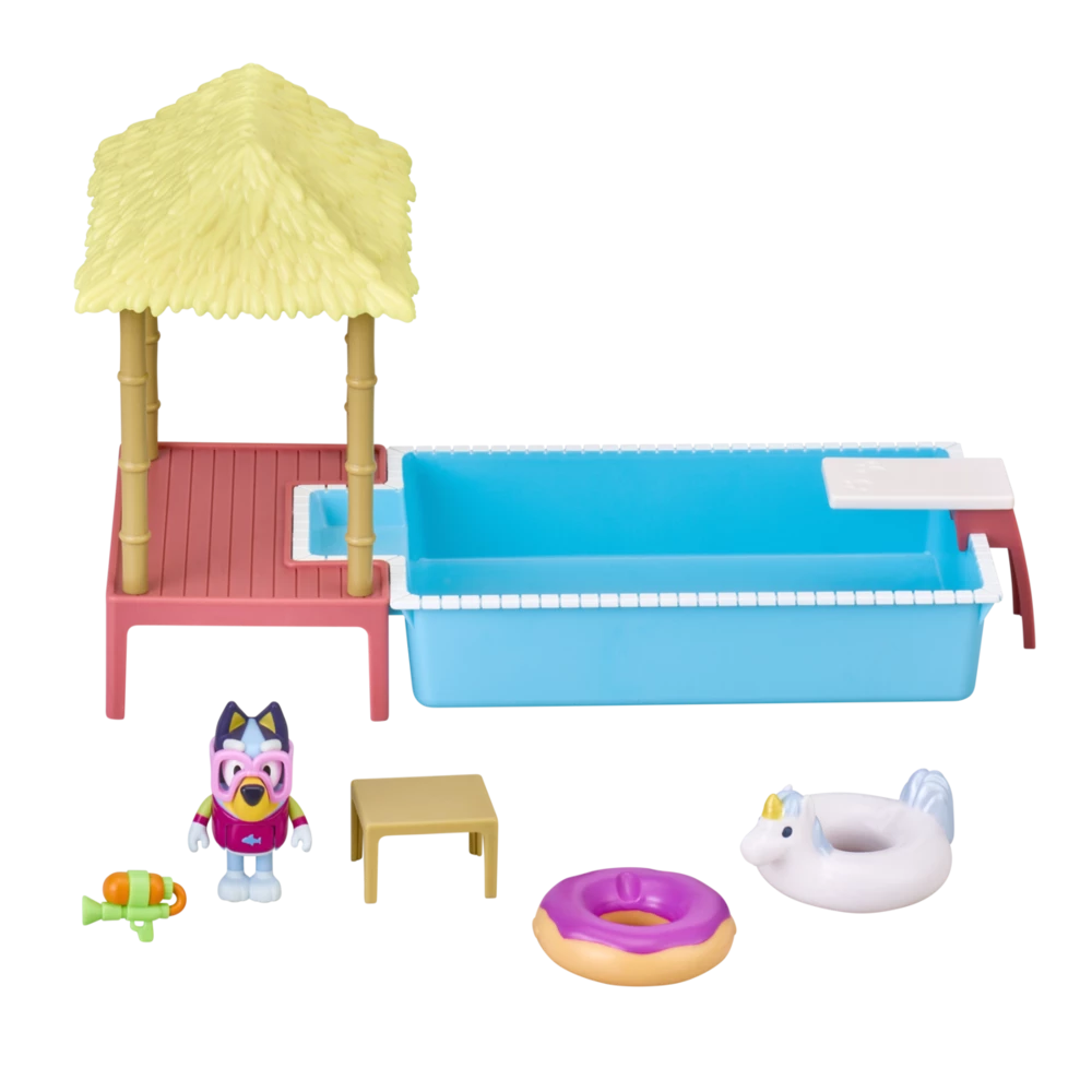 Bluey Pool Time Fun Playset Season 4 2 Bluey Pool Time Fun Playset Season 4 - Image 2