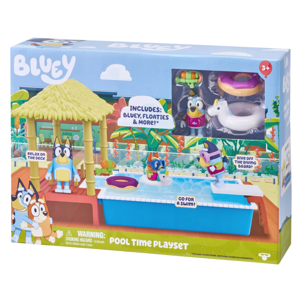 Bluey Pool Time Fun Playset Season 4 5 Bluey Pool Time Fun Playset Season 4 - Image 5