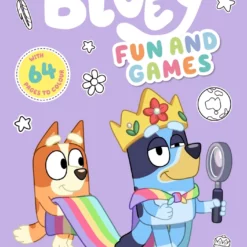 Bluey Fun And Games Colouring Book