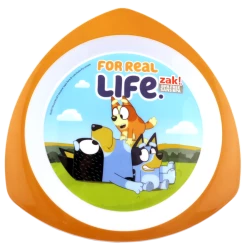 Bluey Rocket Shaped Plate