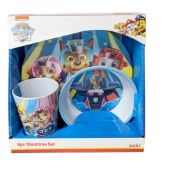 Zak Paw Patrol 3 Piece Mealtime Set