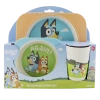 Bluey 3 Piece Bamboo Mealtime Set