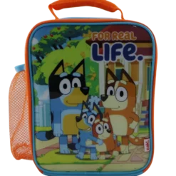 Bluey Slimline Insulated Lunch Bag With Mesh Pocket